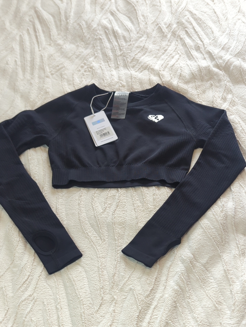 NWT Women's Best Power Seamless Crop Top
